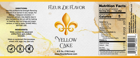Fleur De Flavor Yellow Cake Flavor