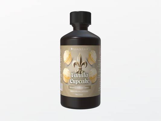 Fleur De Flavor Vanilla Cupcake Emulsion – Classic Bakery Sweetness in Every Drop (4 oz)