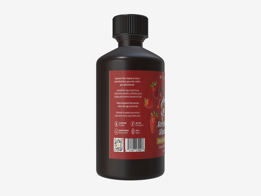 Fleur De Flavor Strawberry Shortcake Emulsion – Sweet, Juicy Strawberry & Buttery Cake Flavor (4 oz)