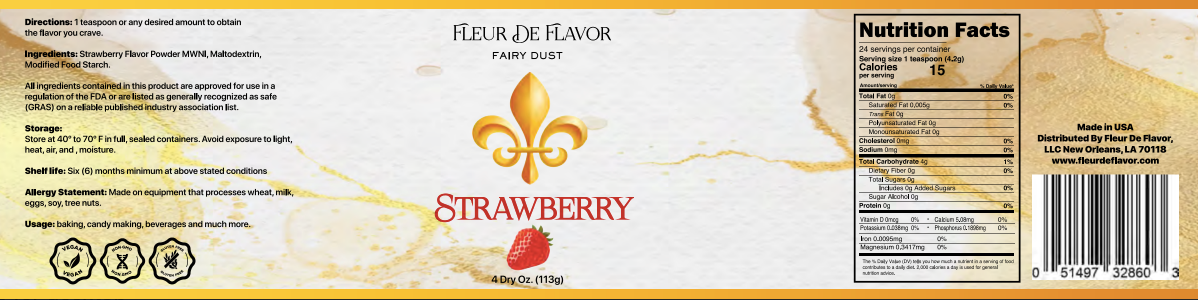 Fleur De Flavor Strawberry Flavor