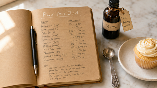 How Much Flavoring Is Too Much? A Baker's Guide to Ratios