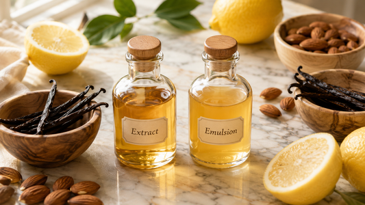 Baking Emulsions vs Extracts: What's the Difference and When to Use Each