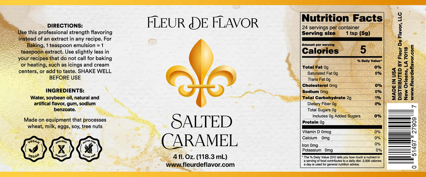 Fleur De Flavor Salted Caramel Flavor