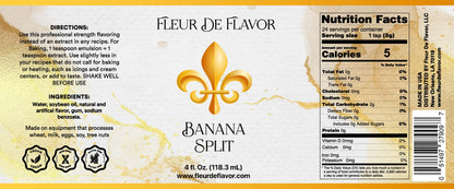 Fleur De Flavor Banana Split Flavor