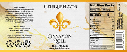 Fleur De Flavor Cinnamon Roll Flavor