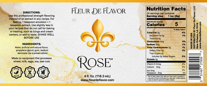 Fleur De Flavor Rose' Wine Flavor