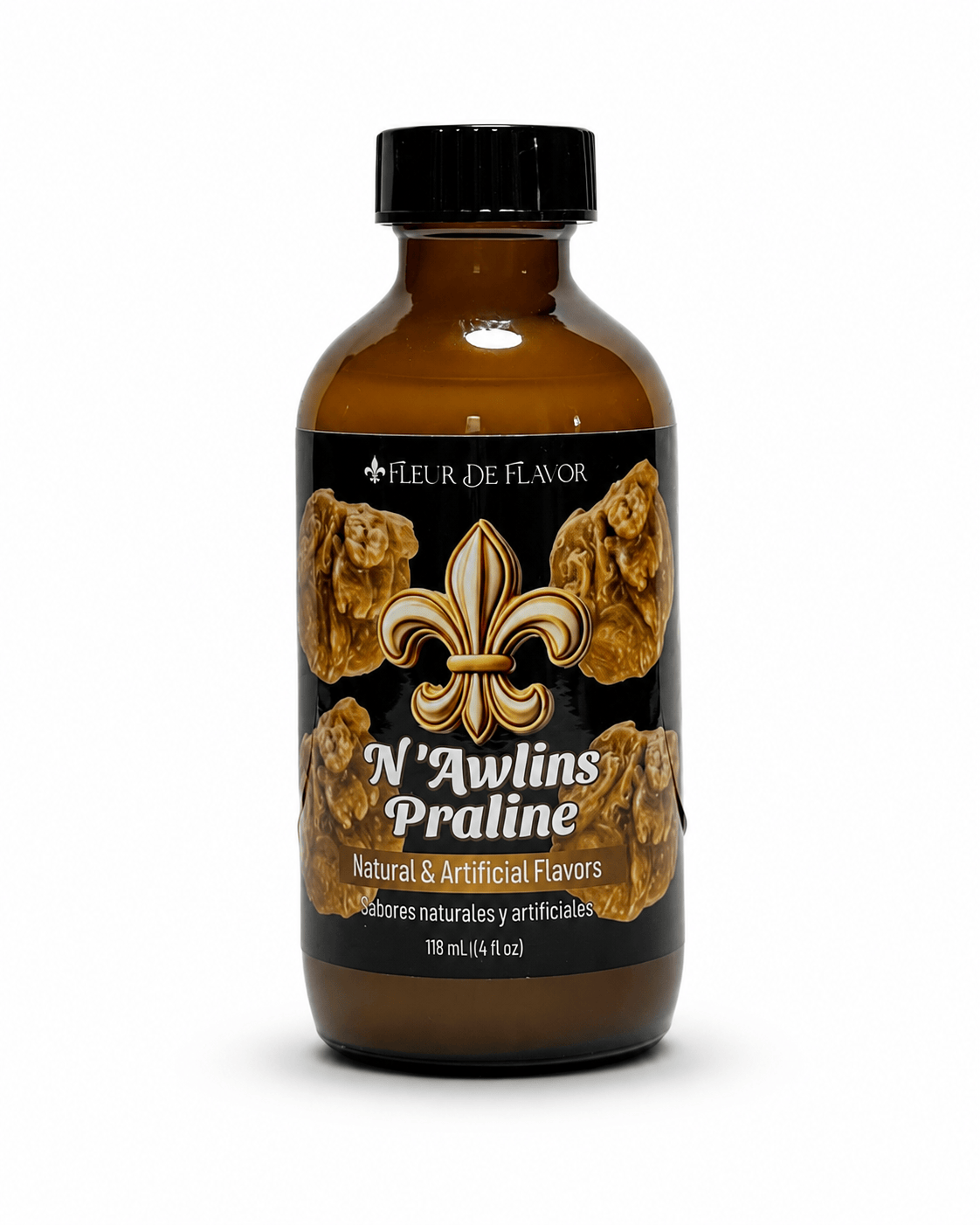 Fleur De Flavor N’Awlins Praline Emulsion – Authentic Southern Pecan Praline Flavor (4 oz)
