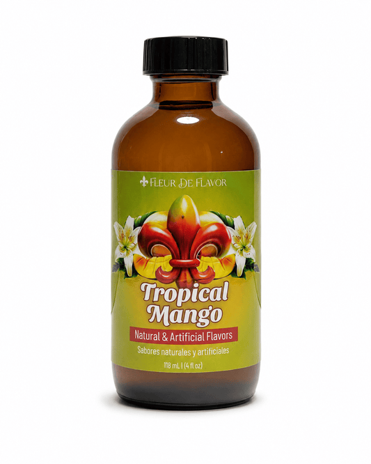 Fleur De Flavor Tropical Mango Emulsion – Juicy Exotic Fruit Flavor (4 oz)