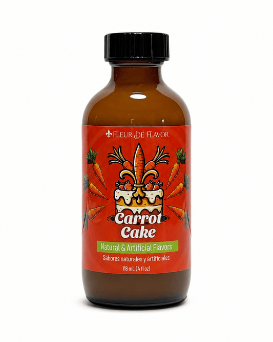 Fleur De Flavor Carrot Cake Emulsion – Spiced Cake Flavor (4 oz)
