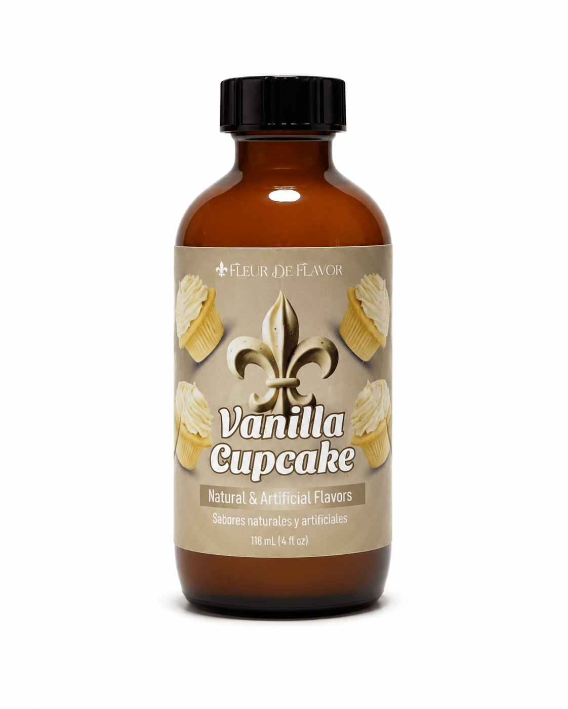 Fleur De Flavor Vanilla Cupcake Emulsion – Classic Bakery Sweetness in Every Drop (4 oz)