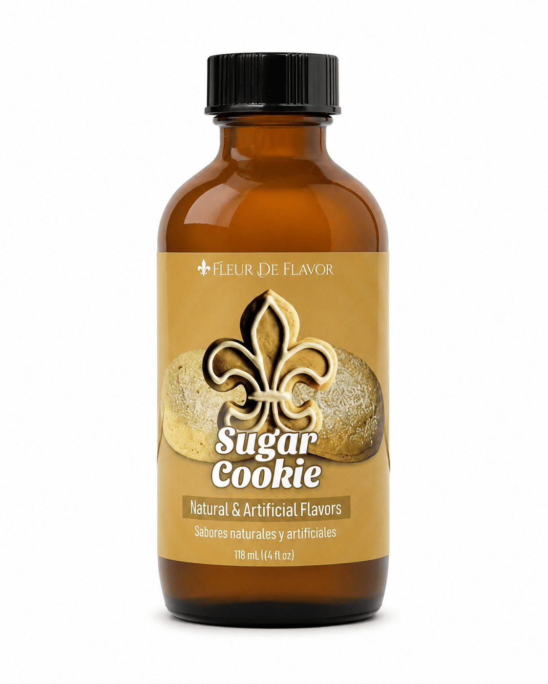 Fleur De Flavor Sugar Cookie Emulsion – Soft-Baked Vanilla Butter Flavor (4 oz)