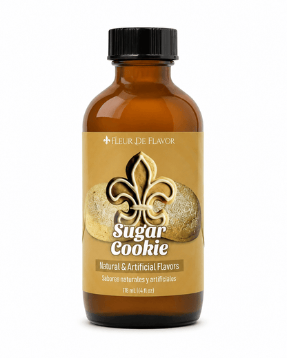 Fleur De Flavor Sugar Cookie Emulsion – Soft-Baked Vanilla Butter Flavor (4 oz)