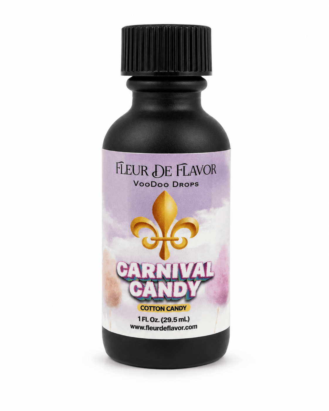 Fleur De Flavor Carnival Candy VooDoo Drops – Cotton Candy Flavoring Oil (1 oz)