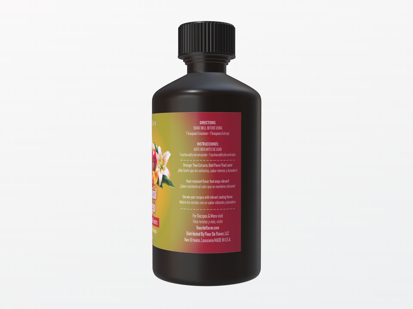 Fleur De Flavor Tropical Mango Emulsion – Juicy Exotic Fruit Flavor (4 oz)