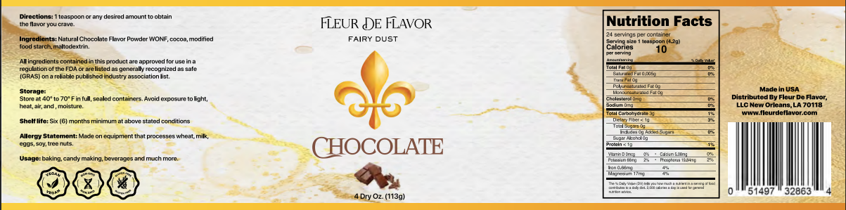 Fleur De Flavor Chocolate Flavor