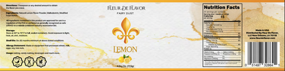 Fleur De Flavor Natural Lemon Flavor