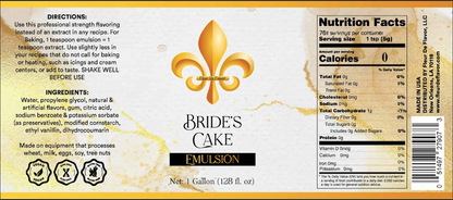 Fleur De Flavor Bride’s Cake Flavor 1 Gal