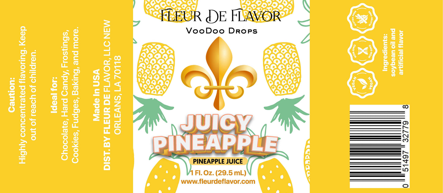 Fleur De Flavor Juicy Pineapple VooDoo Drops